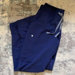 FIGS Kade Cargo Bottoms Tall Navy